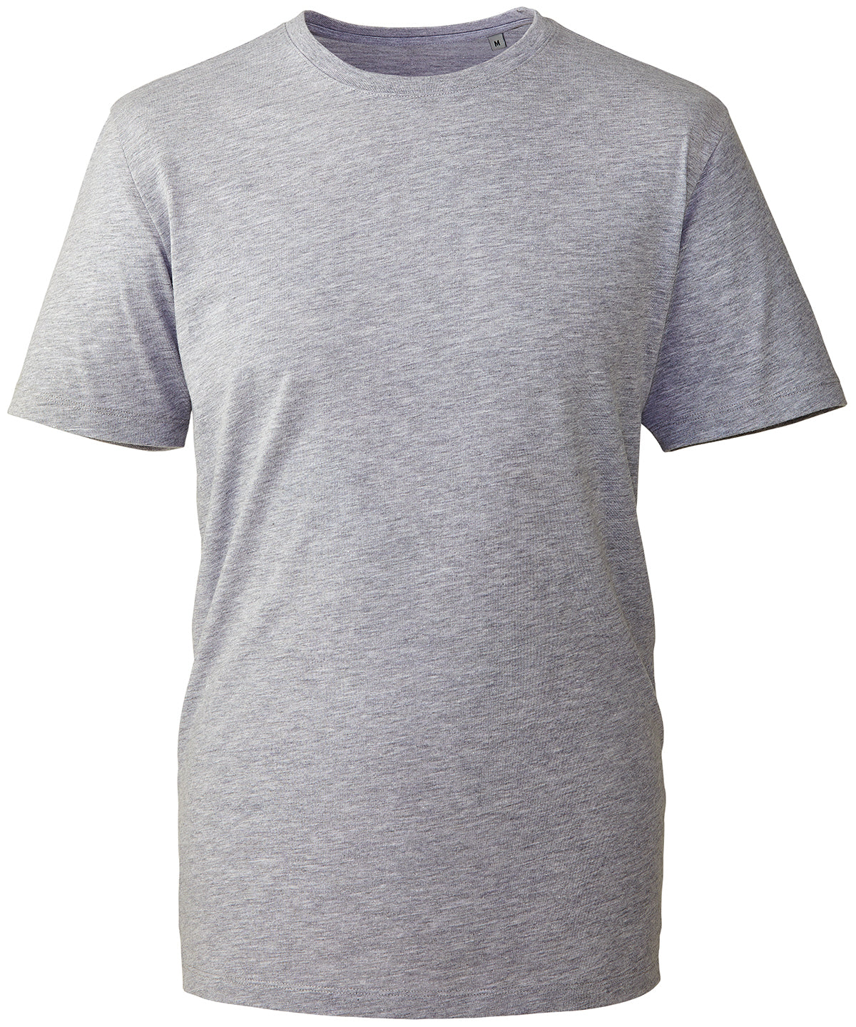 Stuttermabolur Anthem AM010 – Grey Marl – 6XL