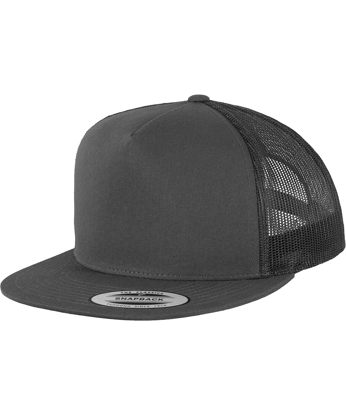 Derhúfa Flexfit by Yupoong YP040 – Charcoal – One size