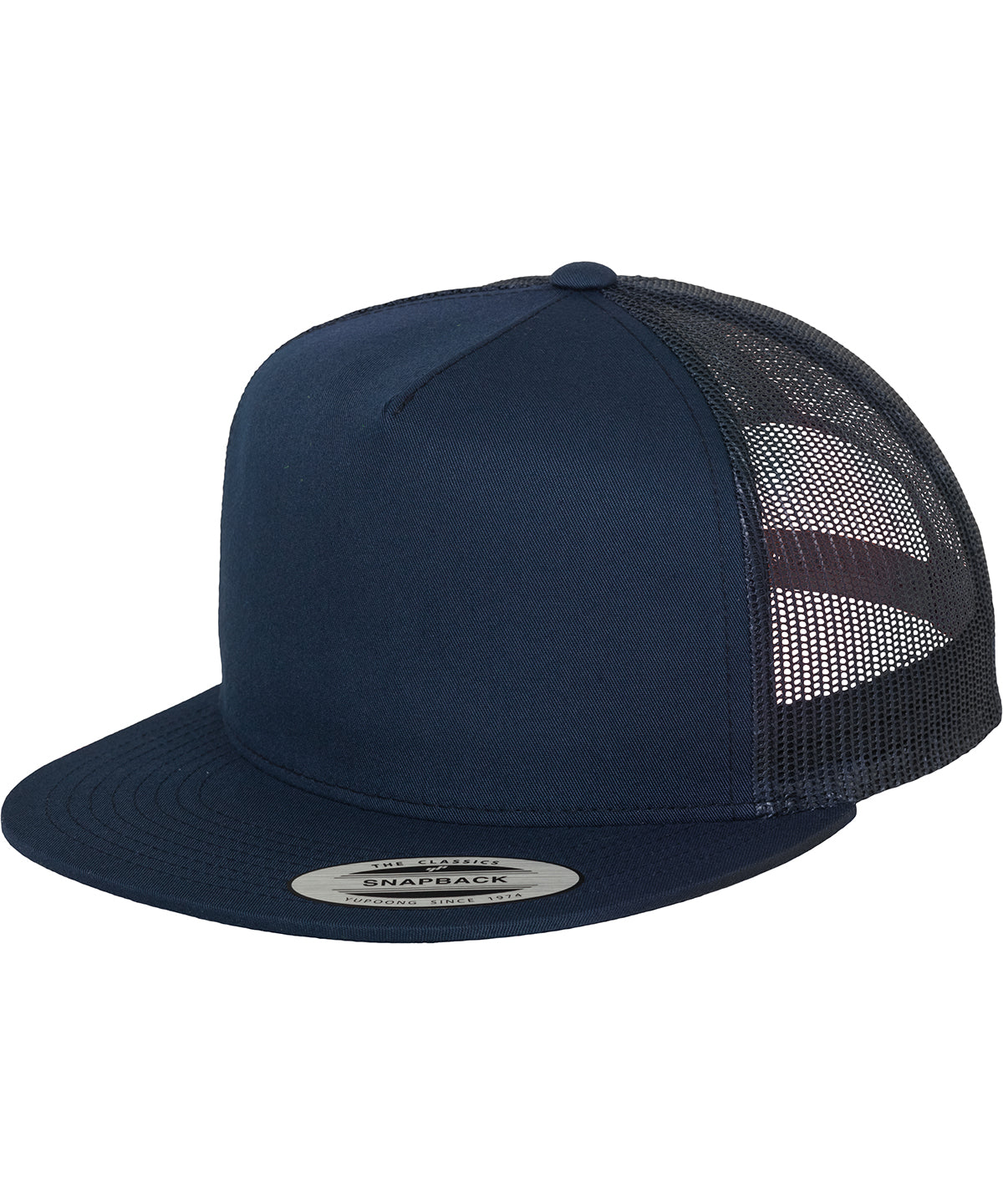 Derhúfa Flexfit by Yupoong YP040 – Dökkblár – One size