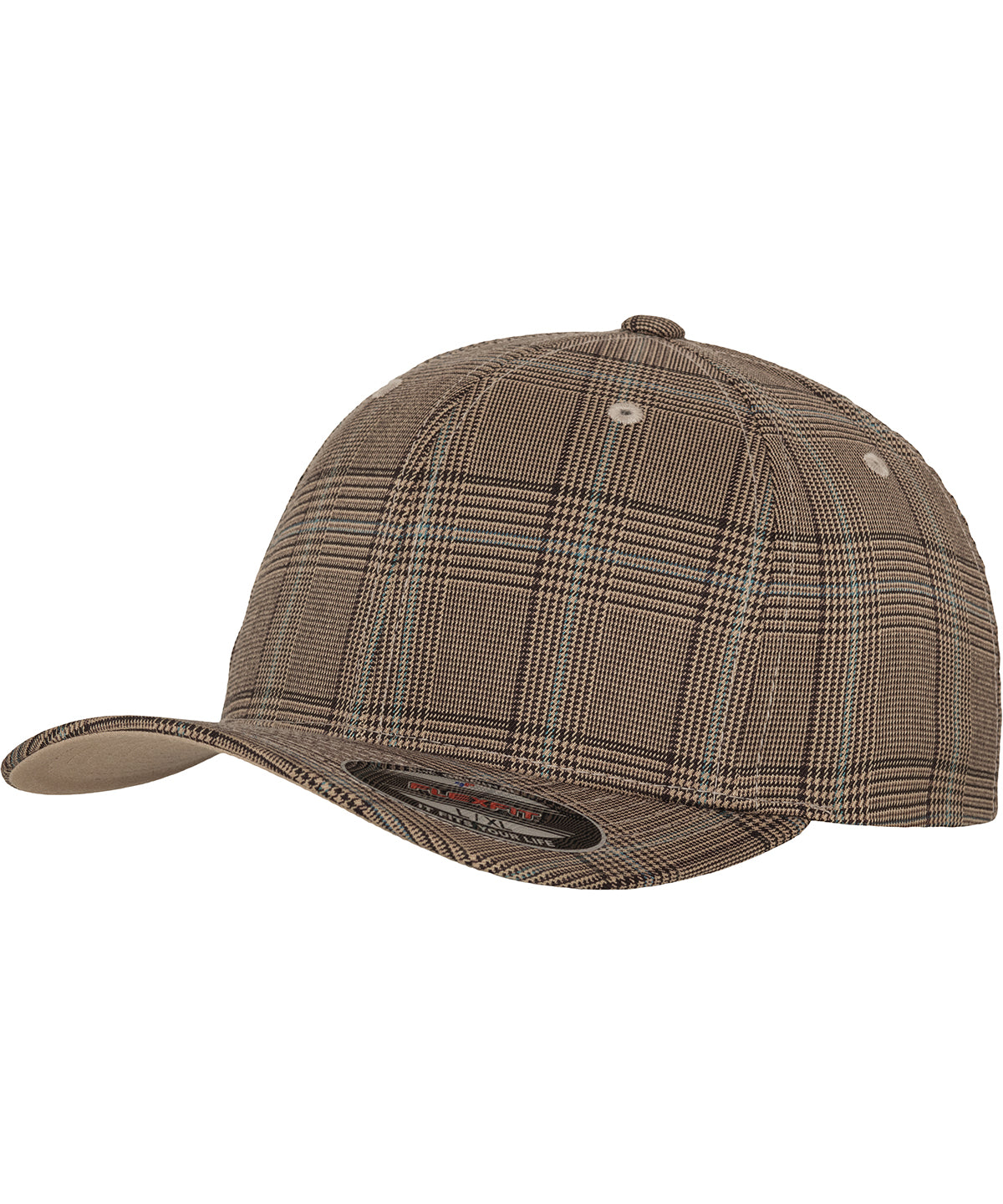 Derhúfa Flexfit by Yupoong YP041 – Brown/Khaki – L/XL