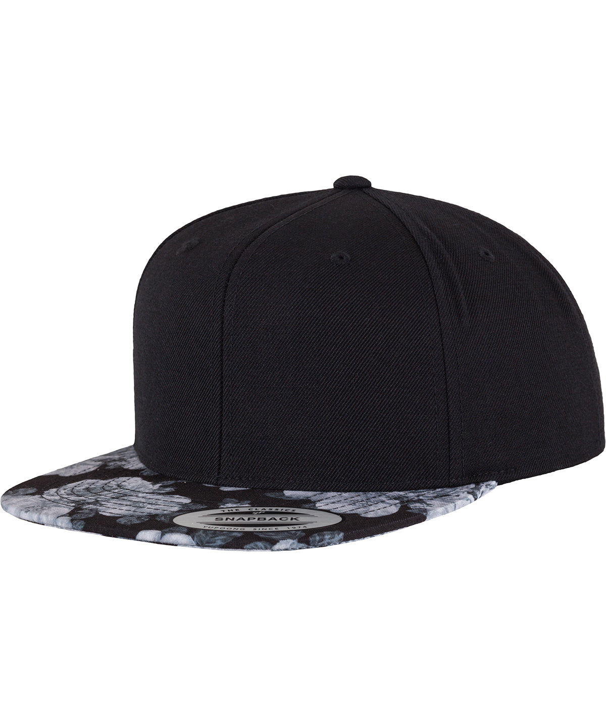 Derhúfa Flexfit by Yupoong YP087 – Black/Grey – One size