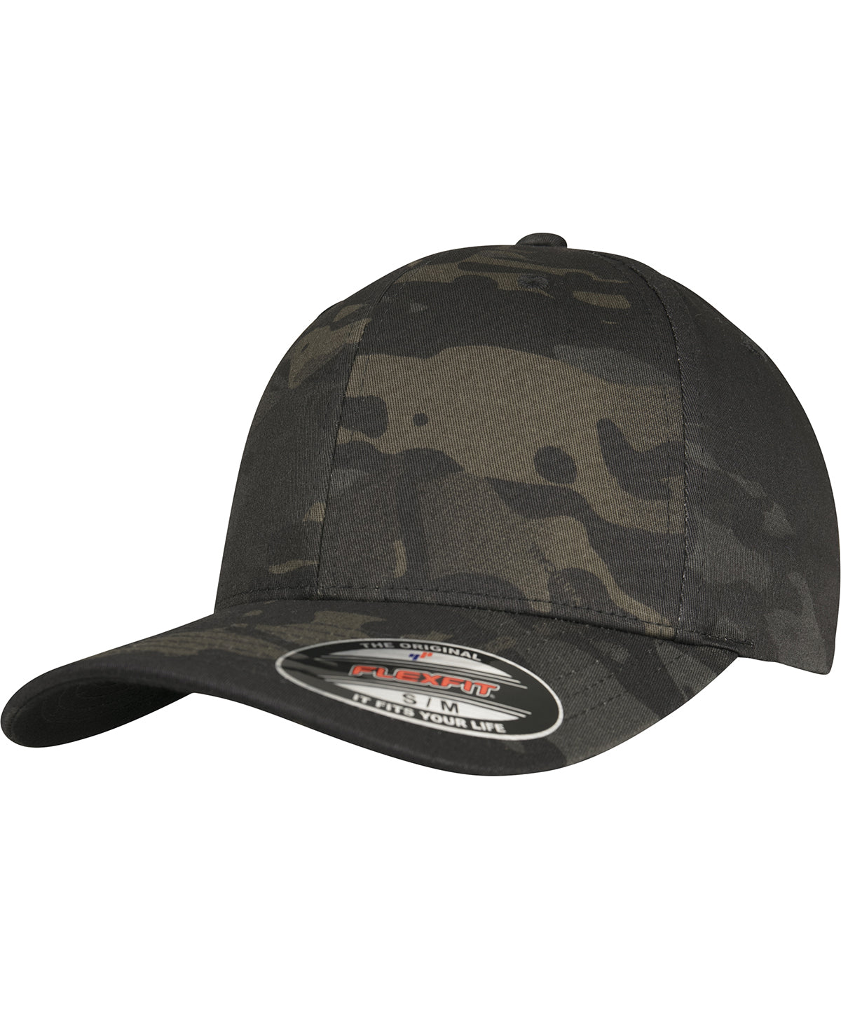 Derhúfa Flexfit by Yupoong YP112 – Black Multicam – L/XL