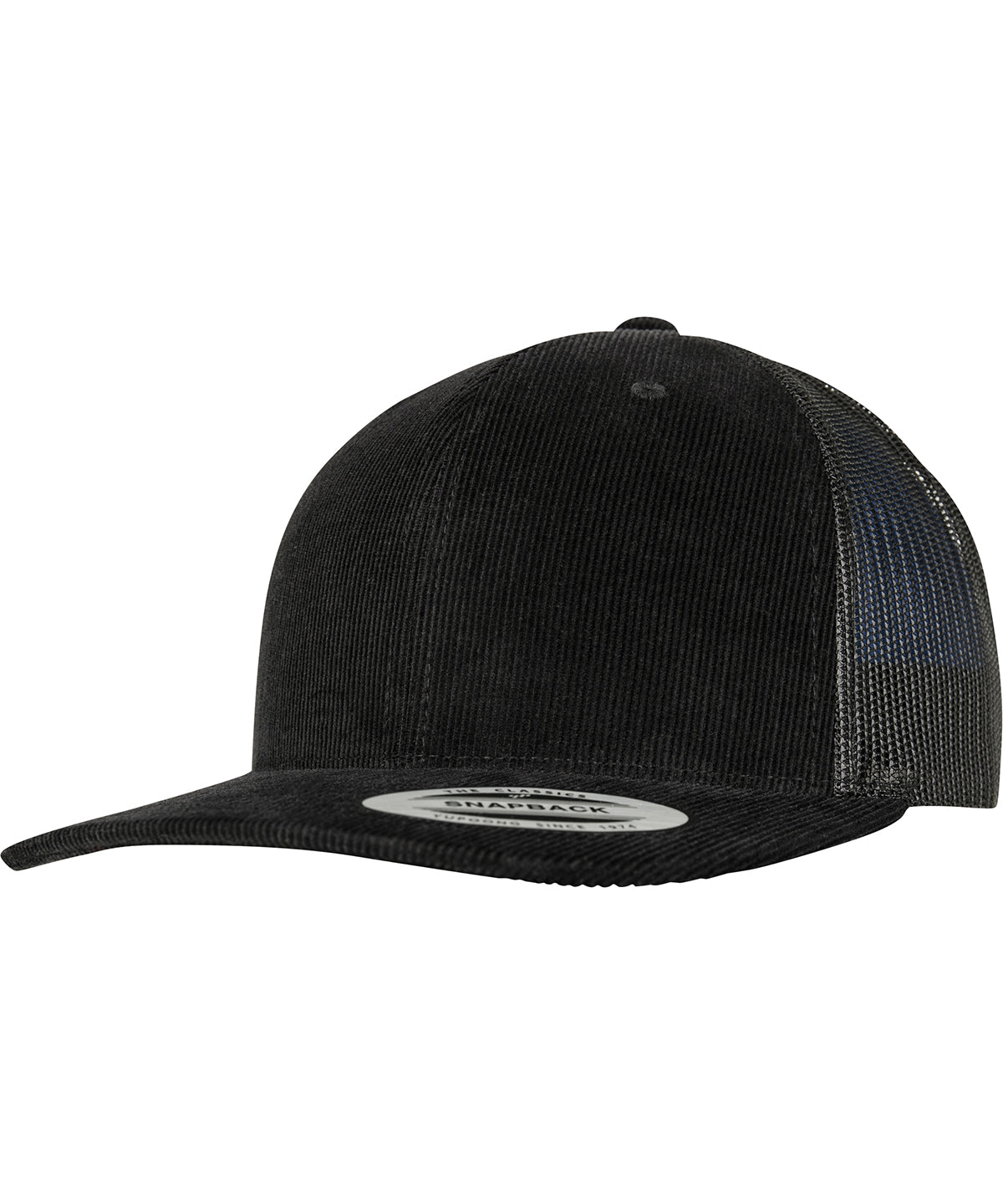 Derhúfa Flexfit by Yupoong YP130 – Svartur – One size