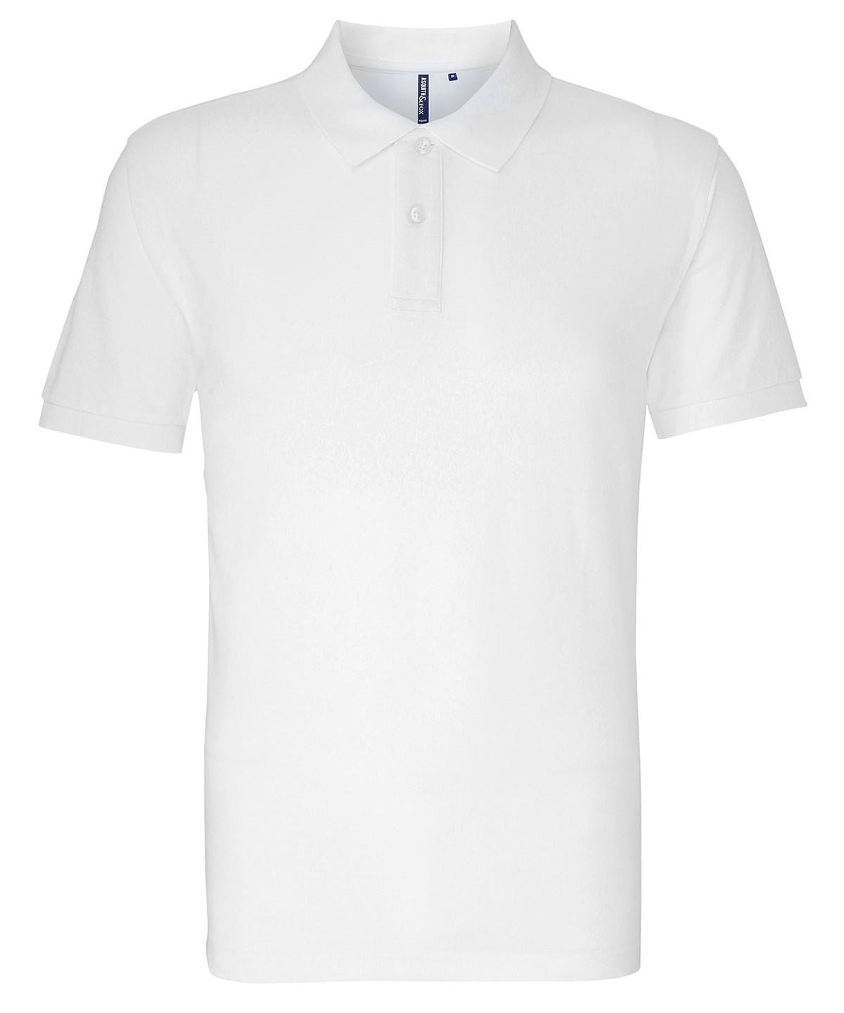 Pólóbolur Asquith & Fox AQ082 – Hvítur – 3XL