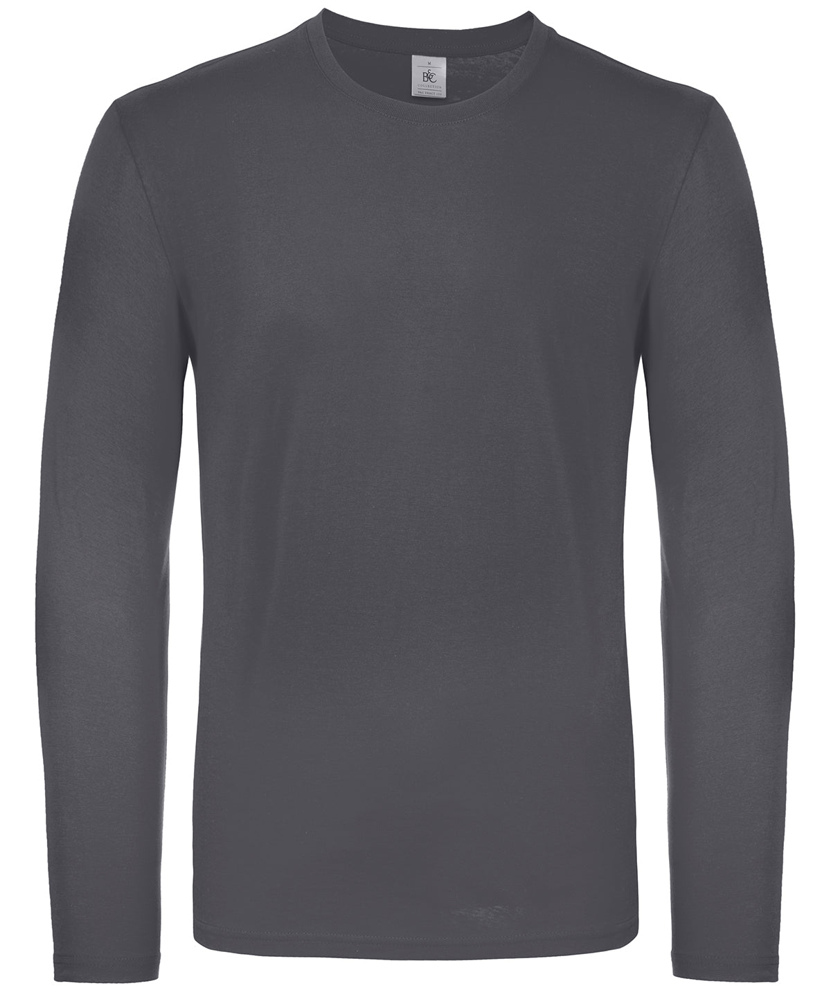 Stuttermabolur B&C Collection BA211 – Dökkgrár – 3XL