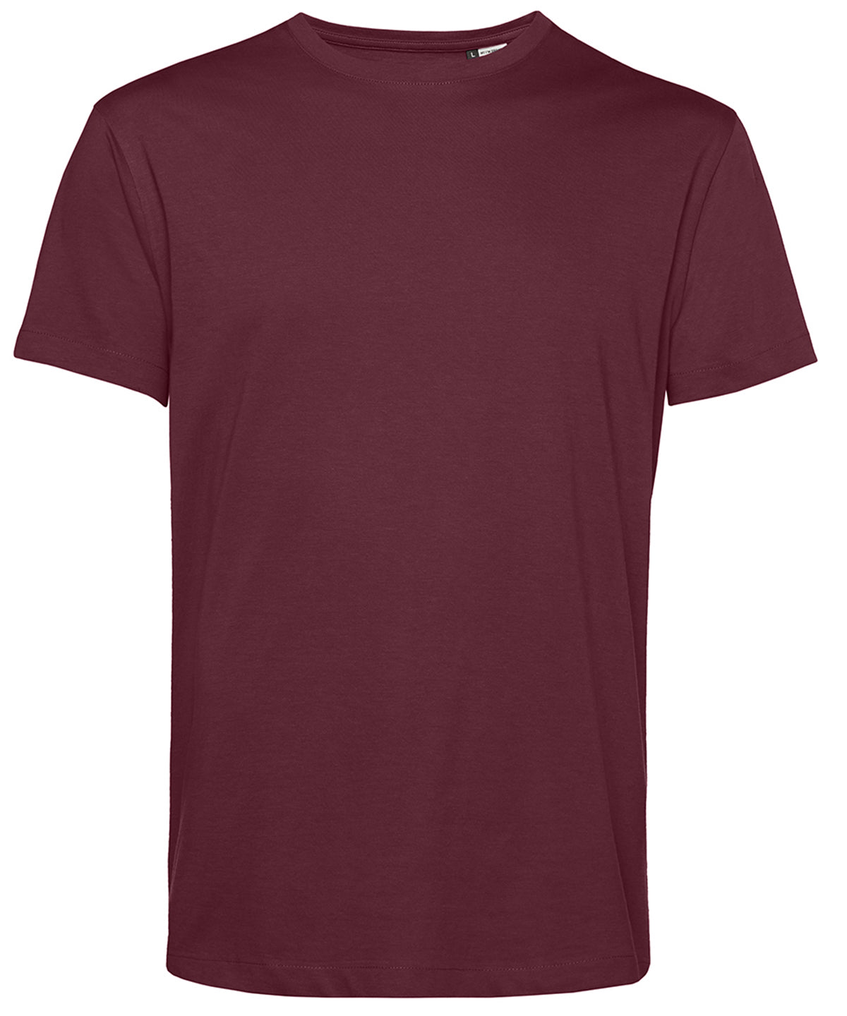 Stuttermabolur B&C Collection BA212 – Vínrauður – 3XL