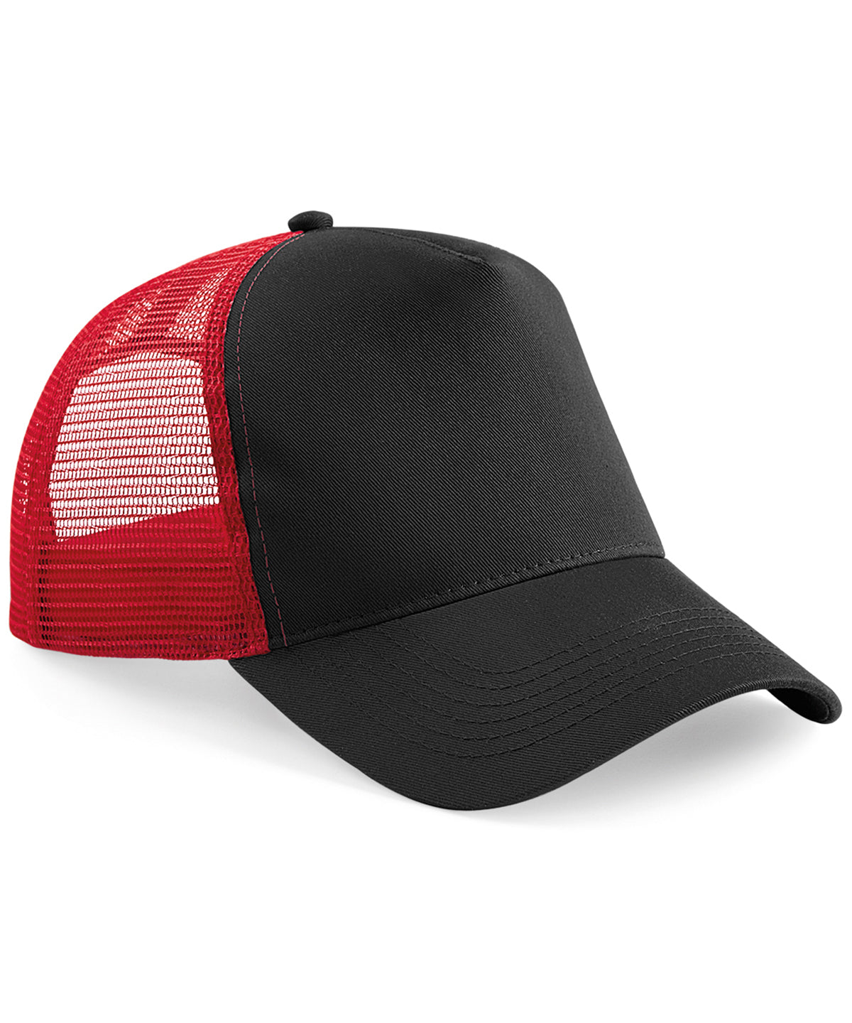 Derhúfa Beechfield BC640 – Black/Classic Red – One size