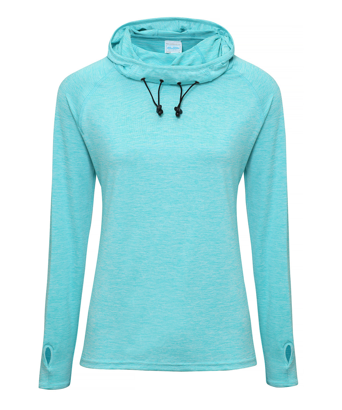 Íþróttapeysa AWDis Just Cool JC038 – Ocean Blue Melange – XL