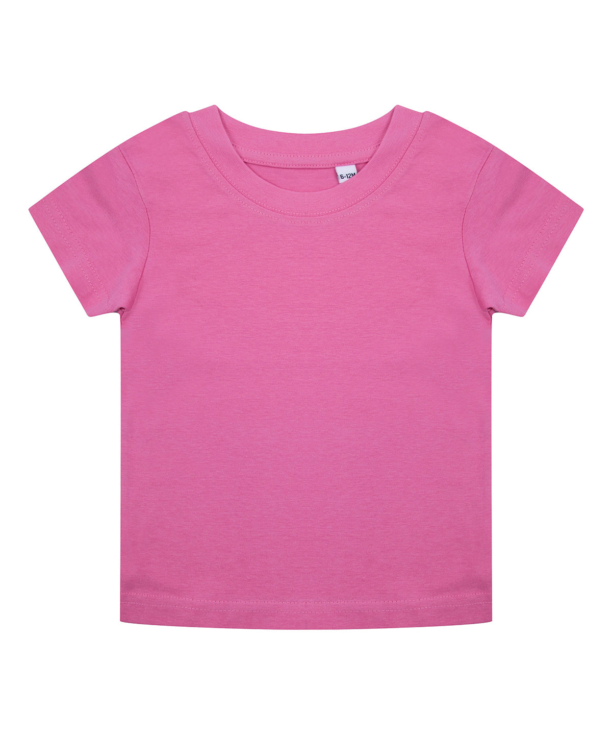 Stuttermabolur Larkwood LW620 – Bright Pink – 24/36 Months