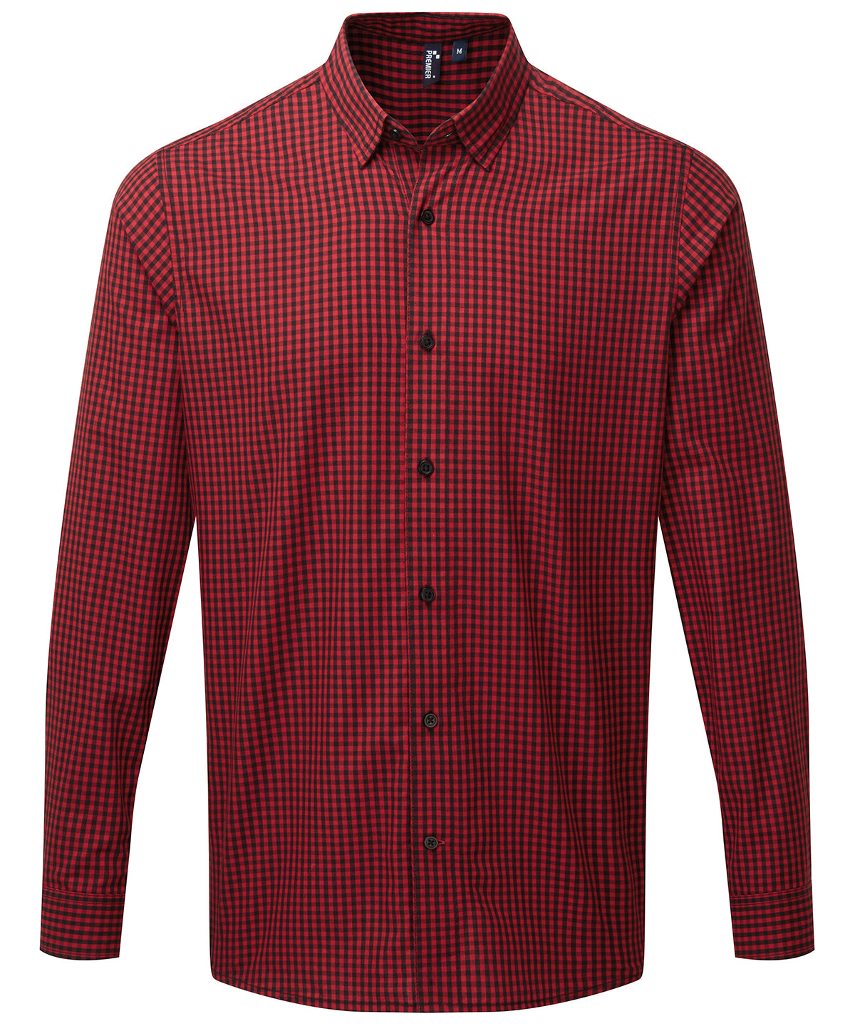 Skyrta Premier PR252 – Black/Red – 3XL