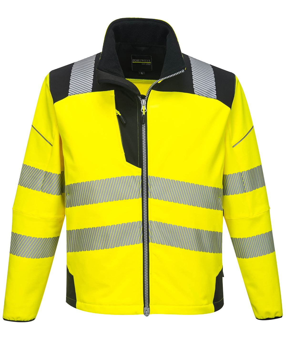 Softshell-jakki Portwest PW366 – Yellow/Black – 3XL