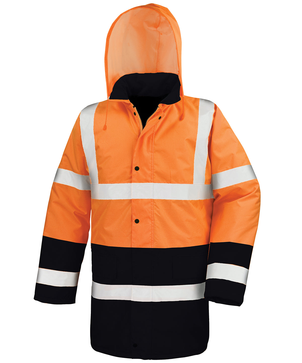 Jakki Result Core R452X – Fluorescent Orange/Black – 3XL