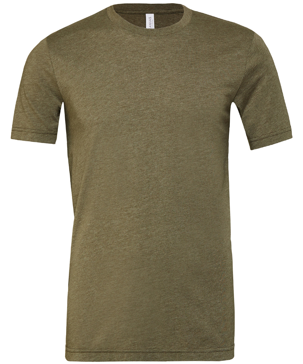 Stuttermabolur Bella Canvas CV01H – Heather Olive – 2XL