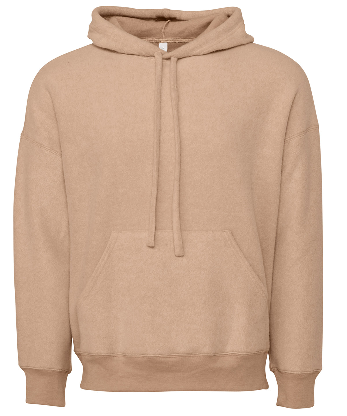 Hettupeysa Bella Canvas BE130 – Heather Oatmeal – 2XL