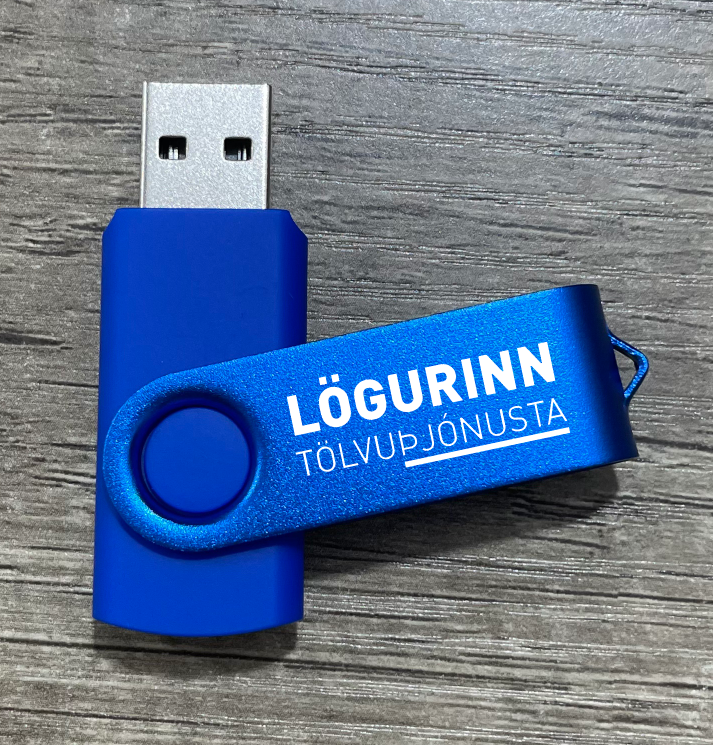 Sérmerktir minnislyklar / Merktir minnislyklar USB