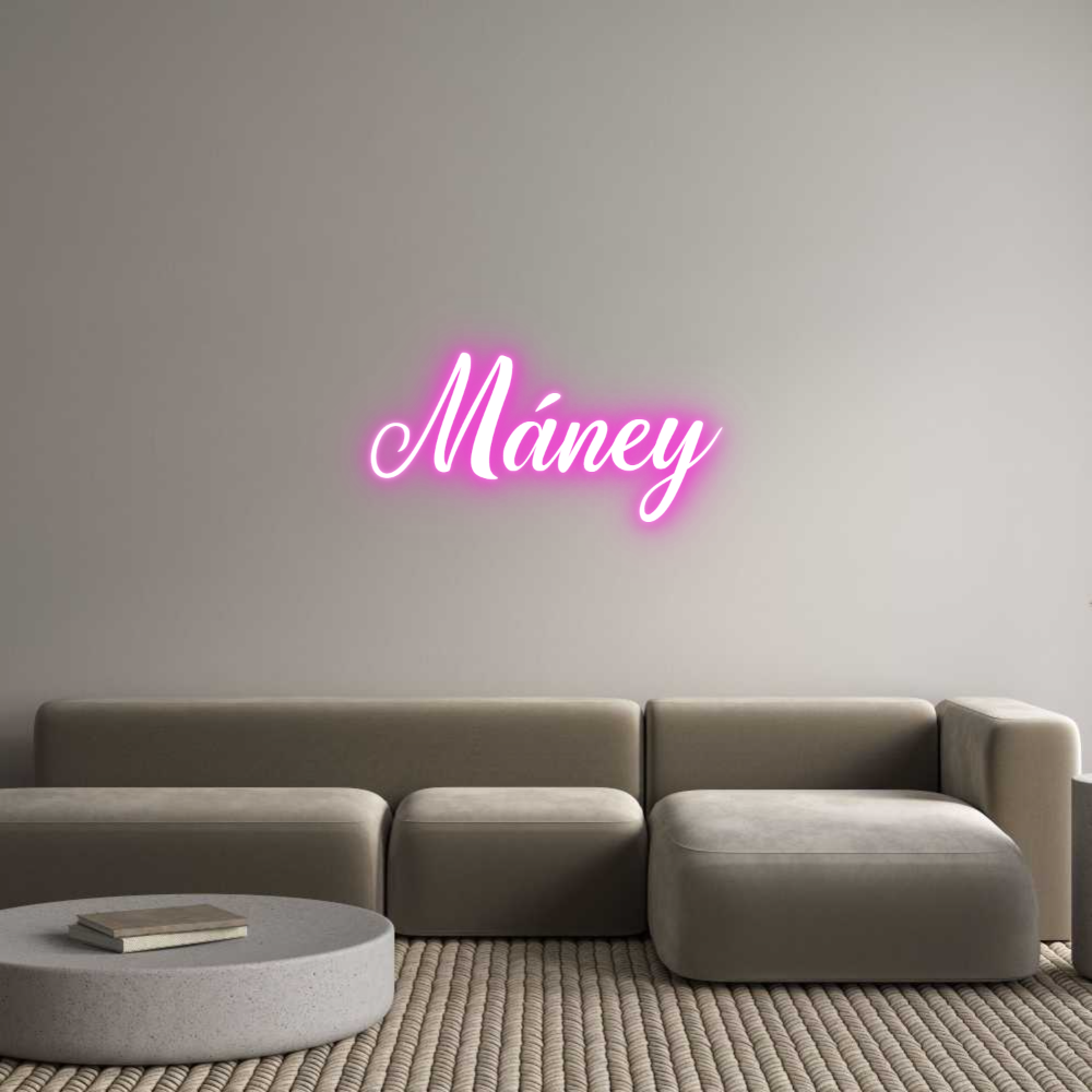 Custom Neon: Máney