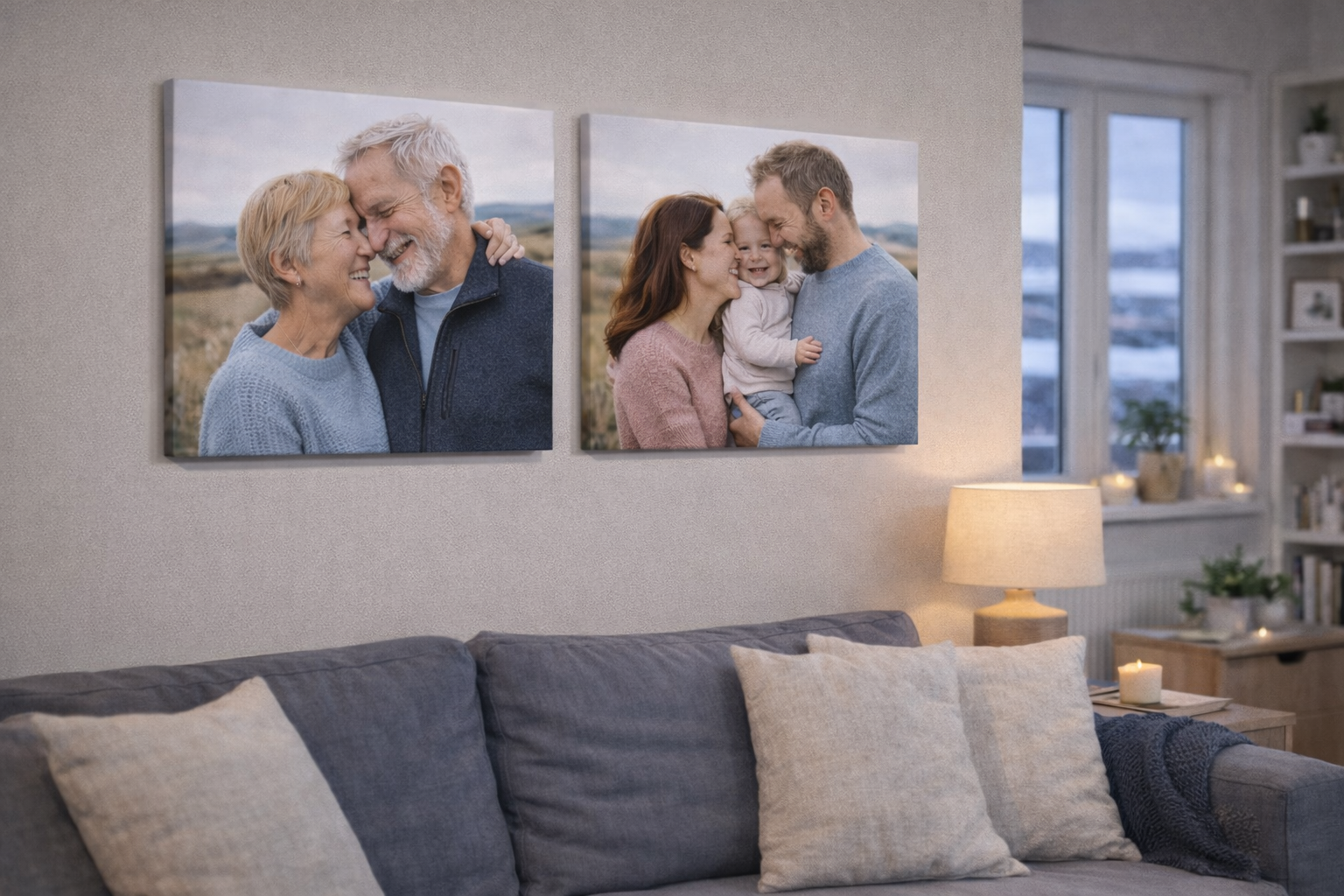 Strigamynd á blindramma