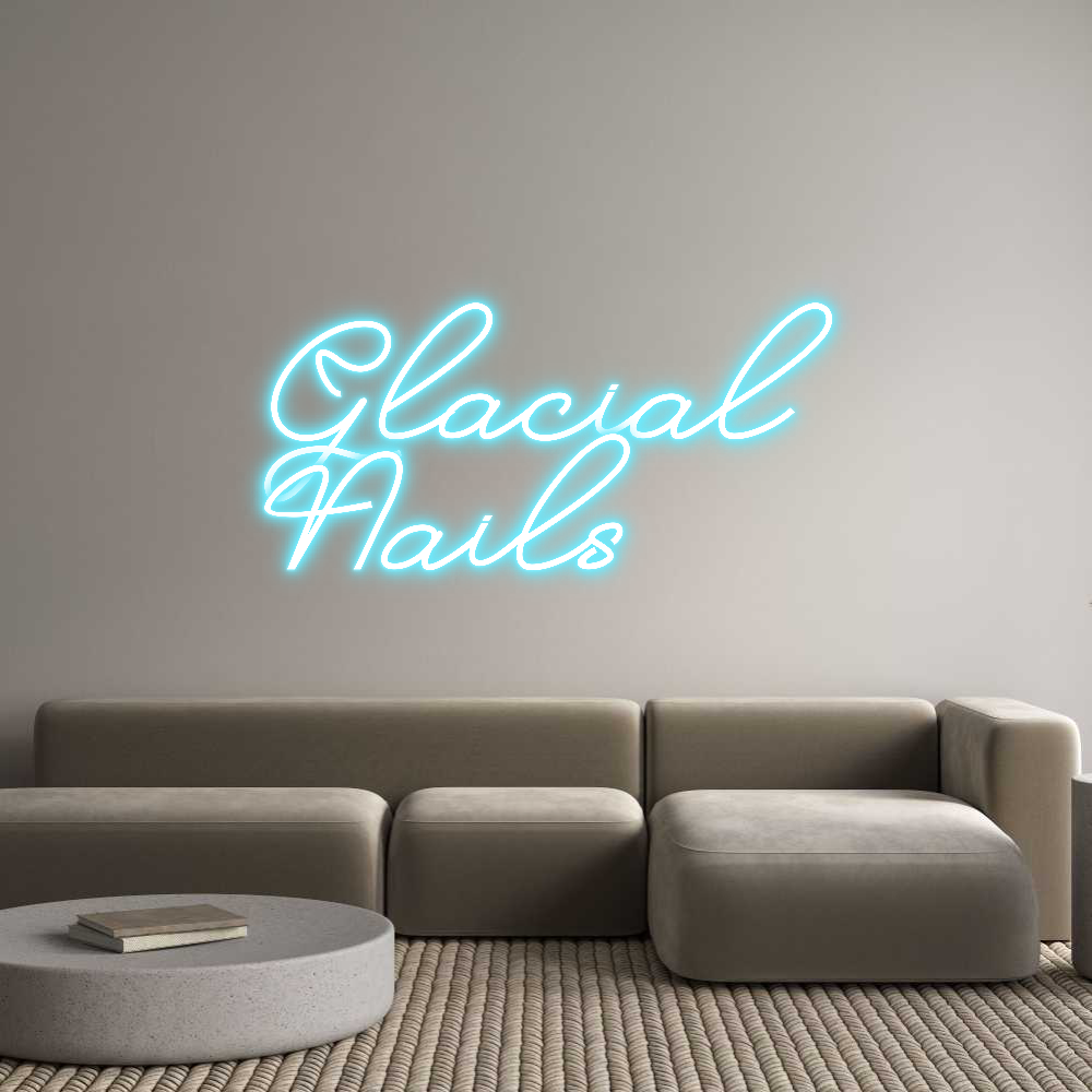 Custom Neon: Glacial
Nails
