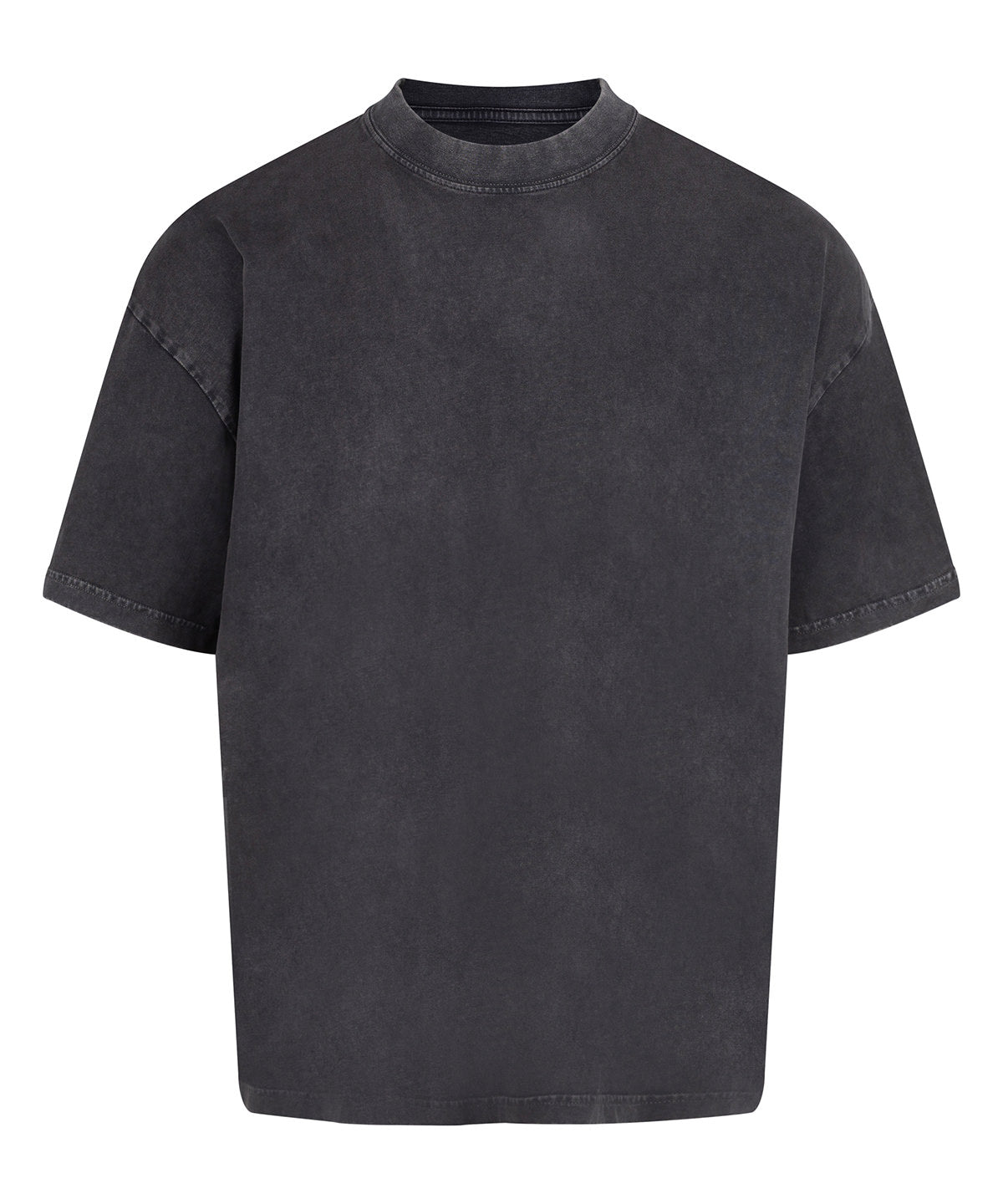 Stuttermabolur Anthem AM019 – Washed Black – 3XL