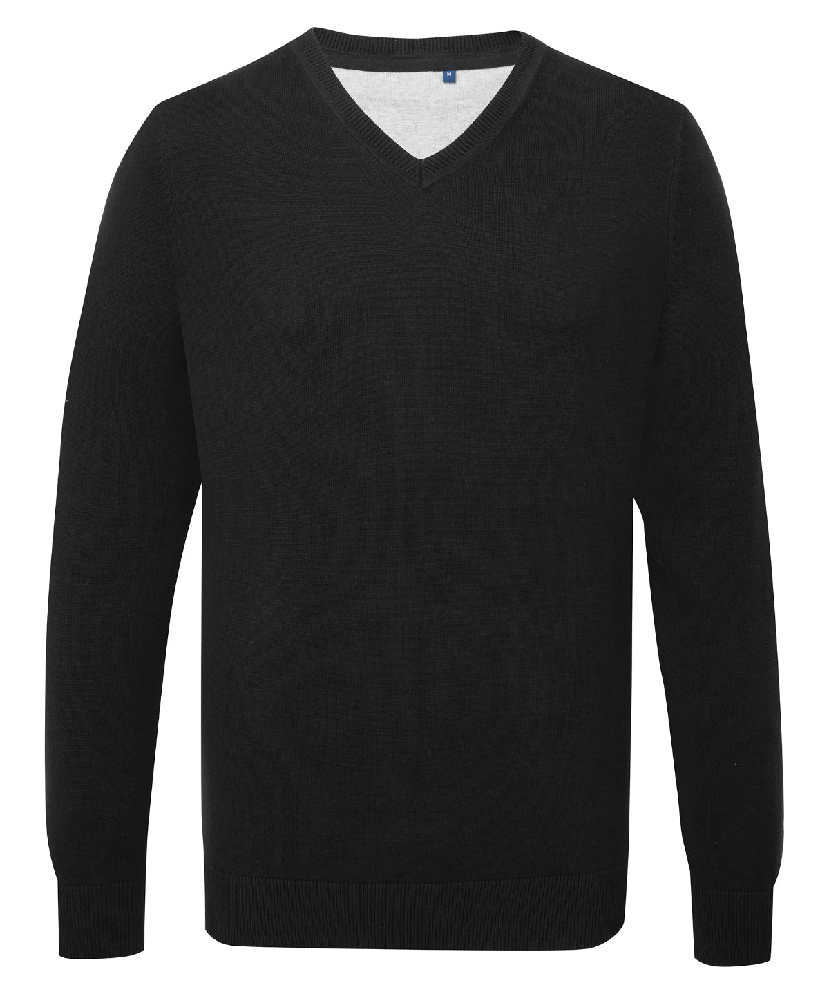 Prjónapeysa Asquith & Fox AQ042 – Svartur – 3XL