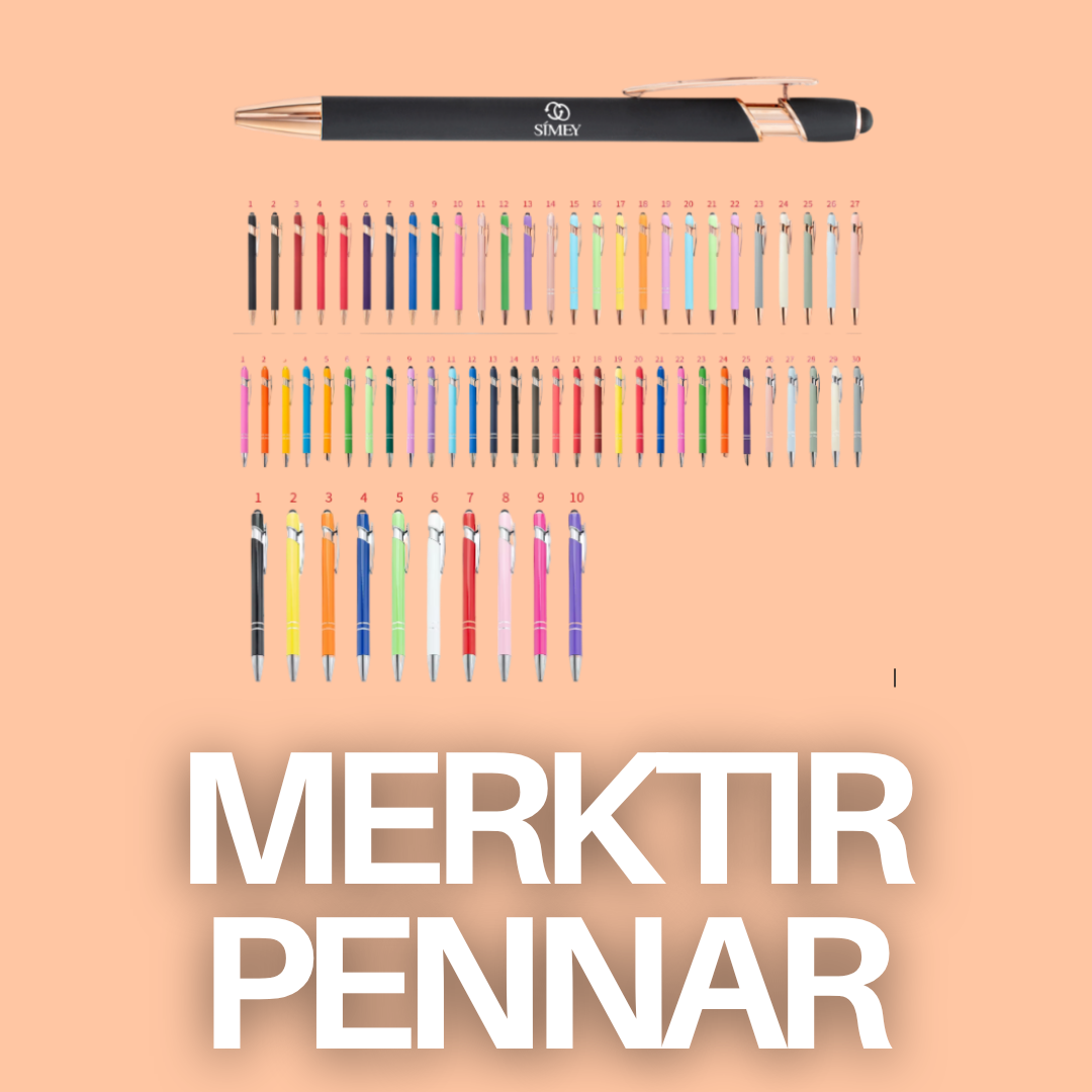 Sérmerktir pennar / Merktir pennar