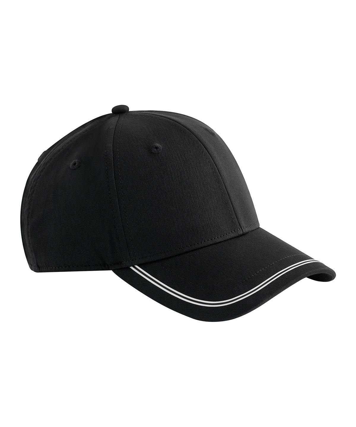 Derhúfa Beechfield B166R – Black/White – One size