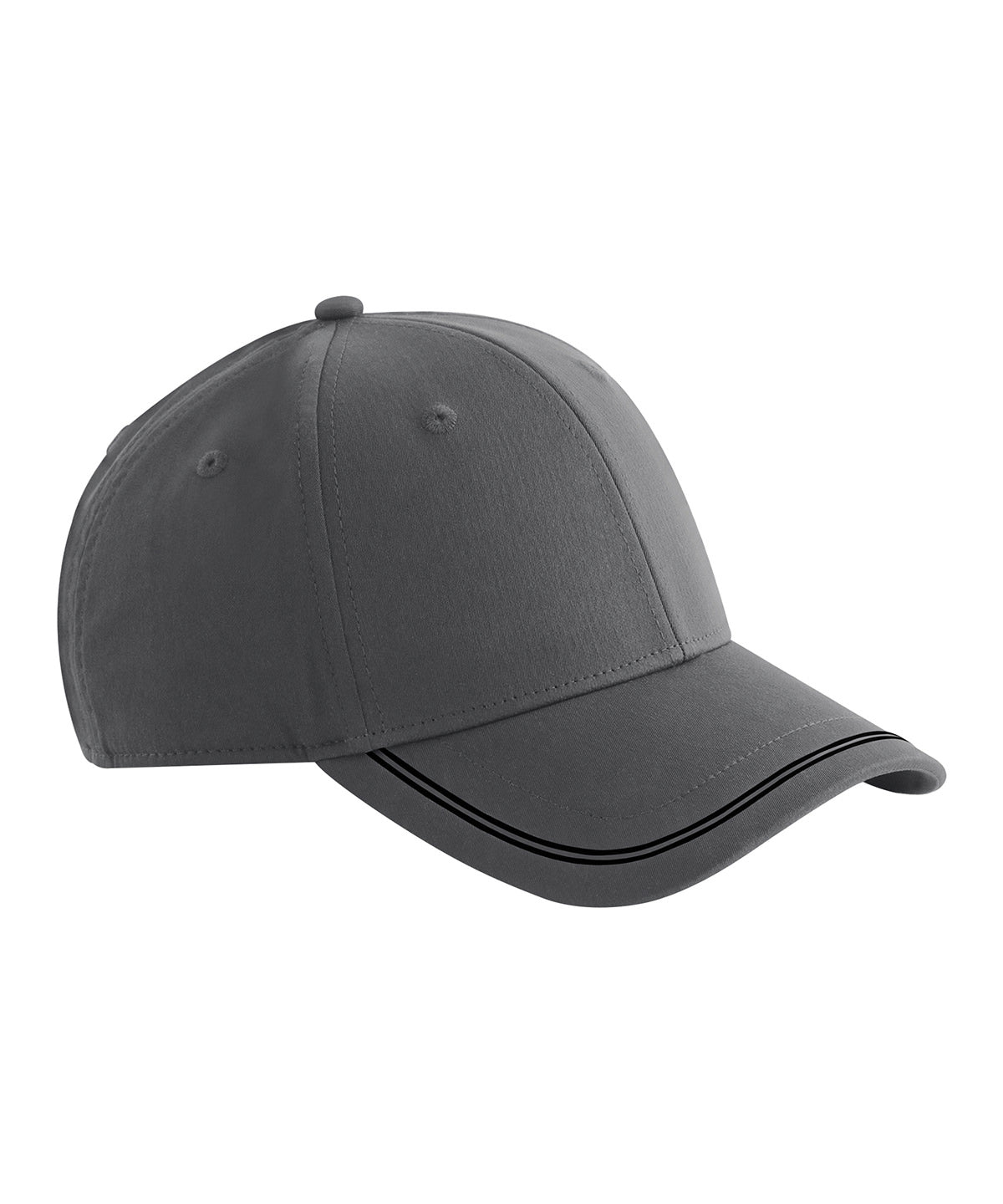 Derhúfa Beechfield B166R – Gunmetal Grey/Black – One size