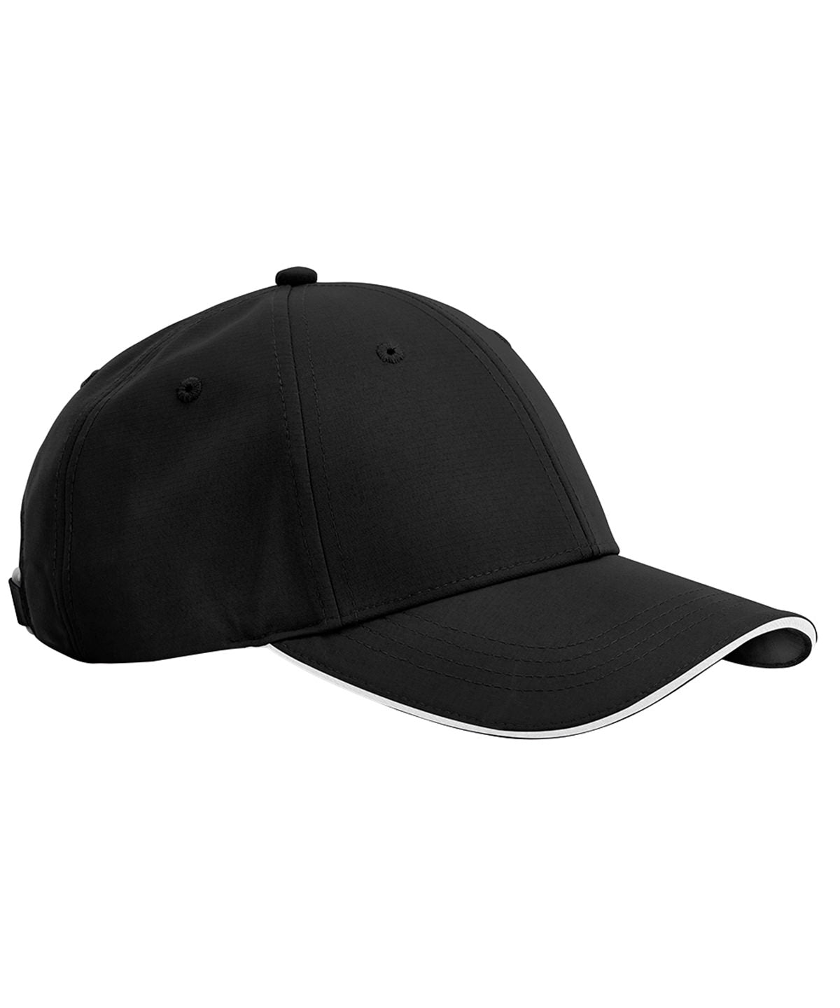 Derhúfa Beechfield B195R – Black/White – One size