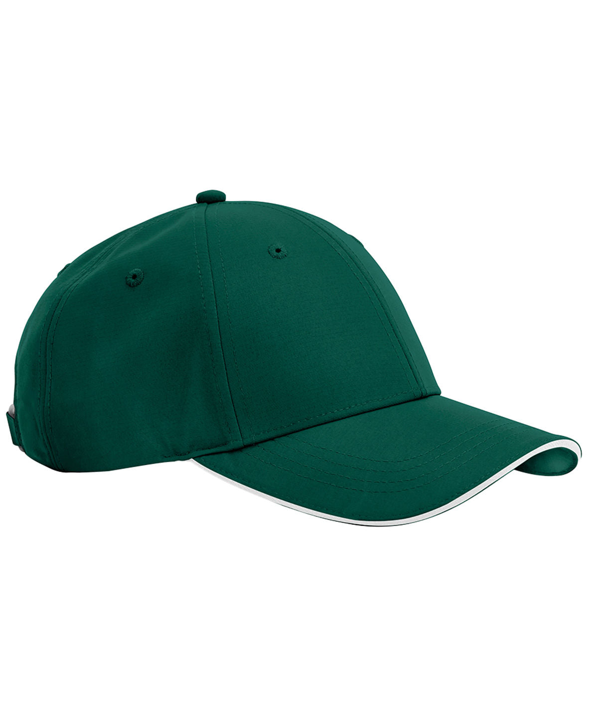 Derhúfa Beechfield B195R – Bottle Green/White – One size