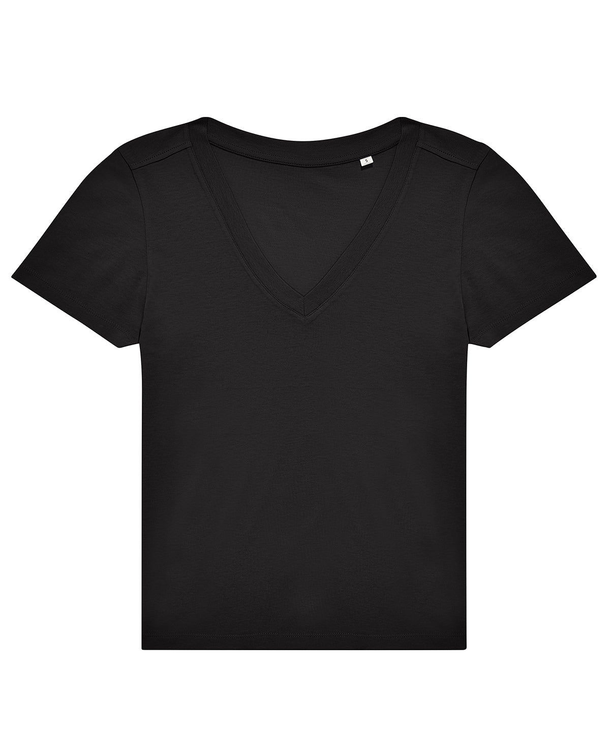 Stuttermabolur B&C Collection B213F – Svartur – 3XL