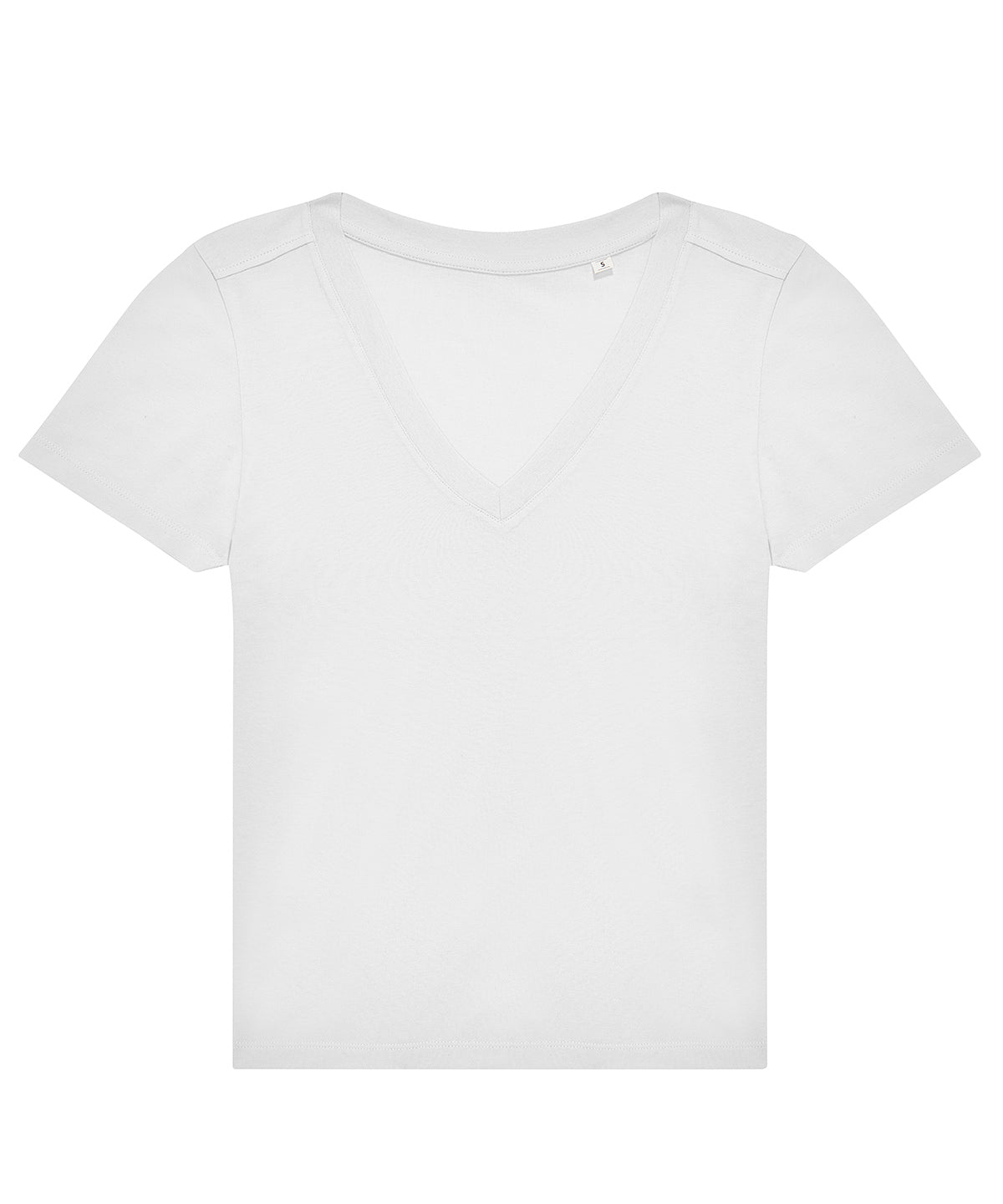 Stuttermabolur B&C Collection B213F – Hvítur – 3XL