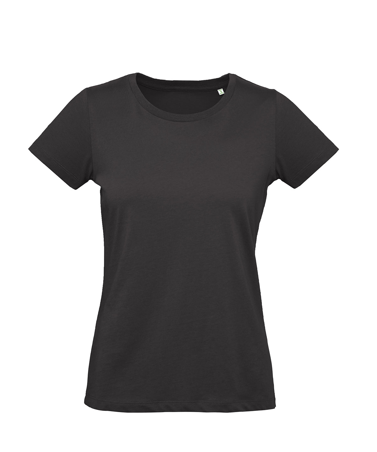 Stuttermabolur B&C Collection B251F – Svartur – 2XL