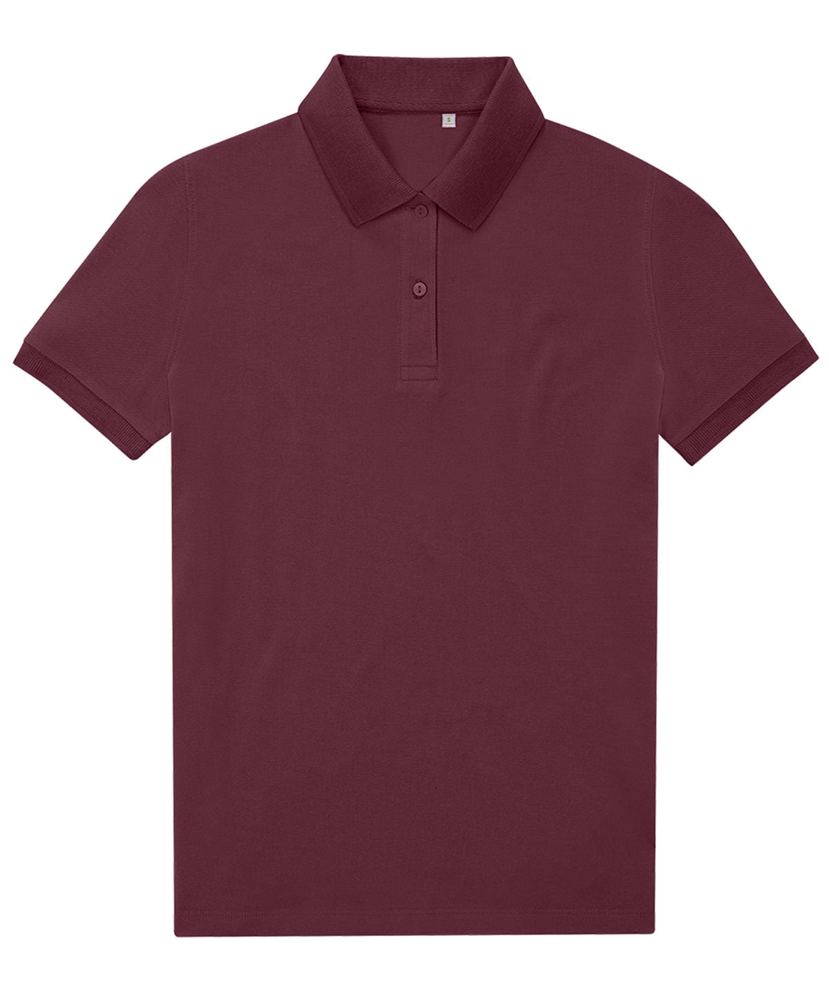 Pólóbolur B&C Collection B265F – Vínrauður – 2XL