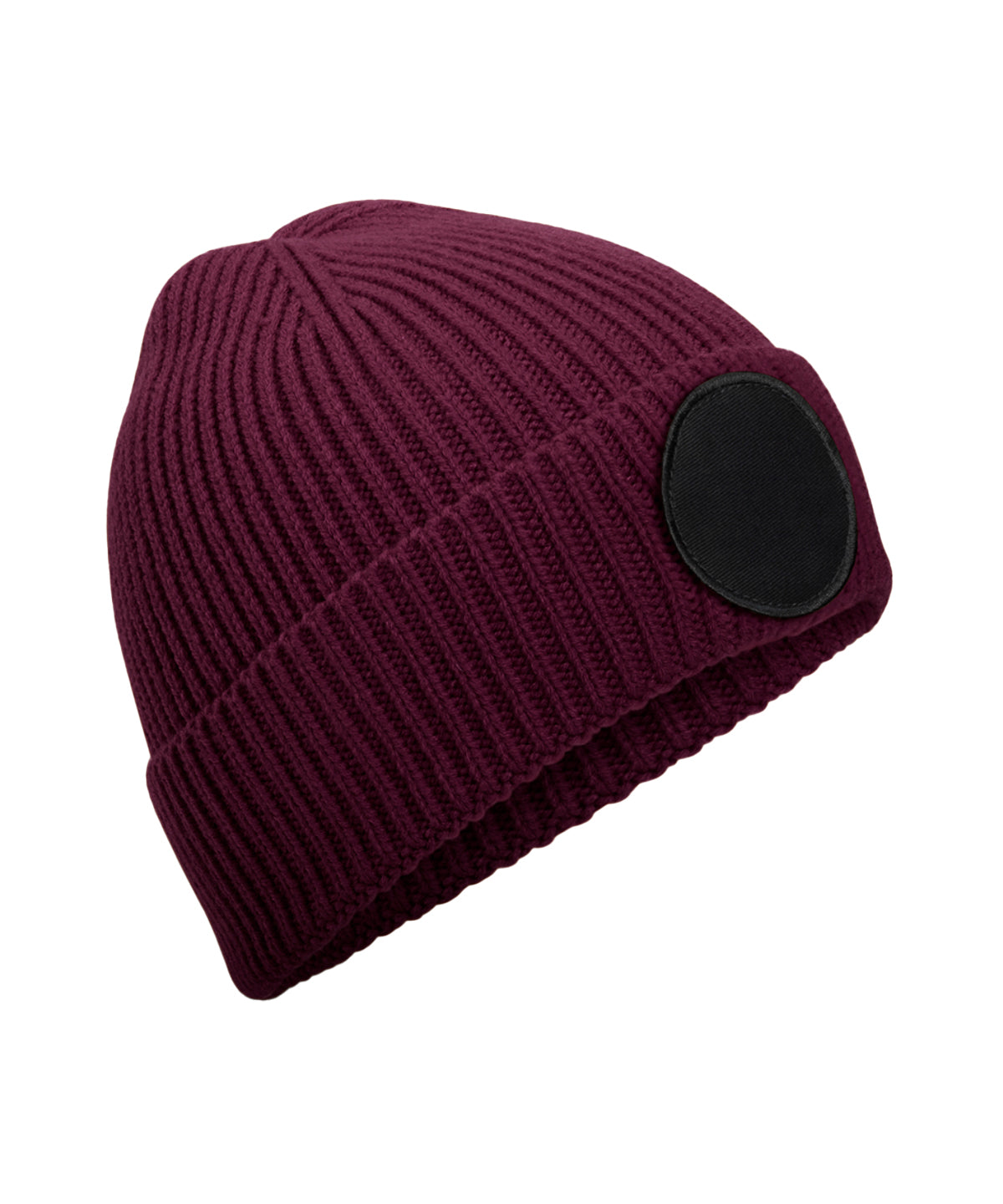 Húfa Beechfield B332R – Burgundy/Black – One size