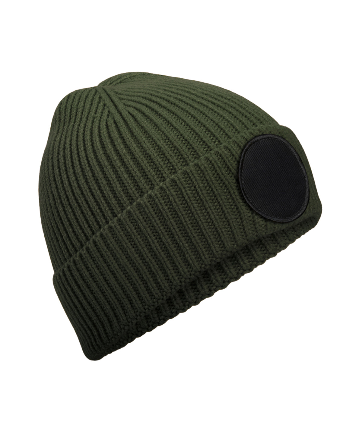 Húfa Beechfield B332R – Olive Green/Black – One size
