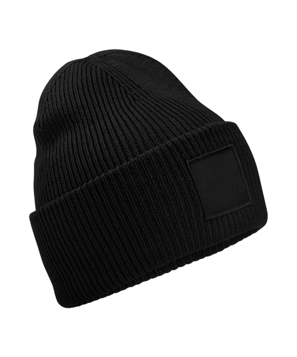 Húfa Beechfield B336R – Svartur – One size