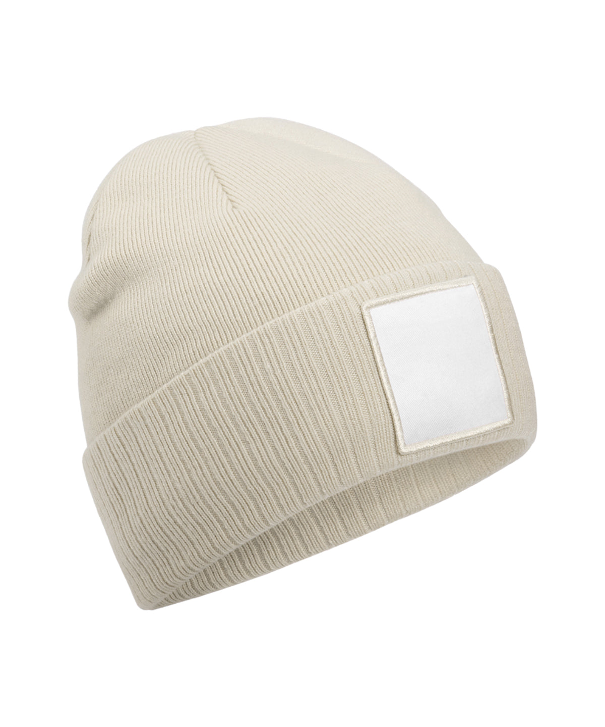 Húfa Beechfield B337R – Oatmeal/White – One size