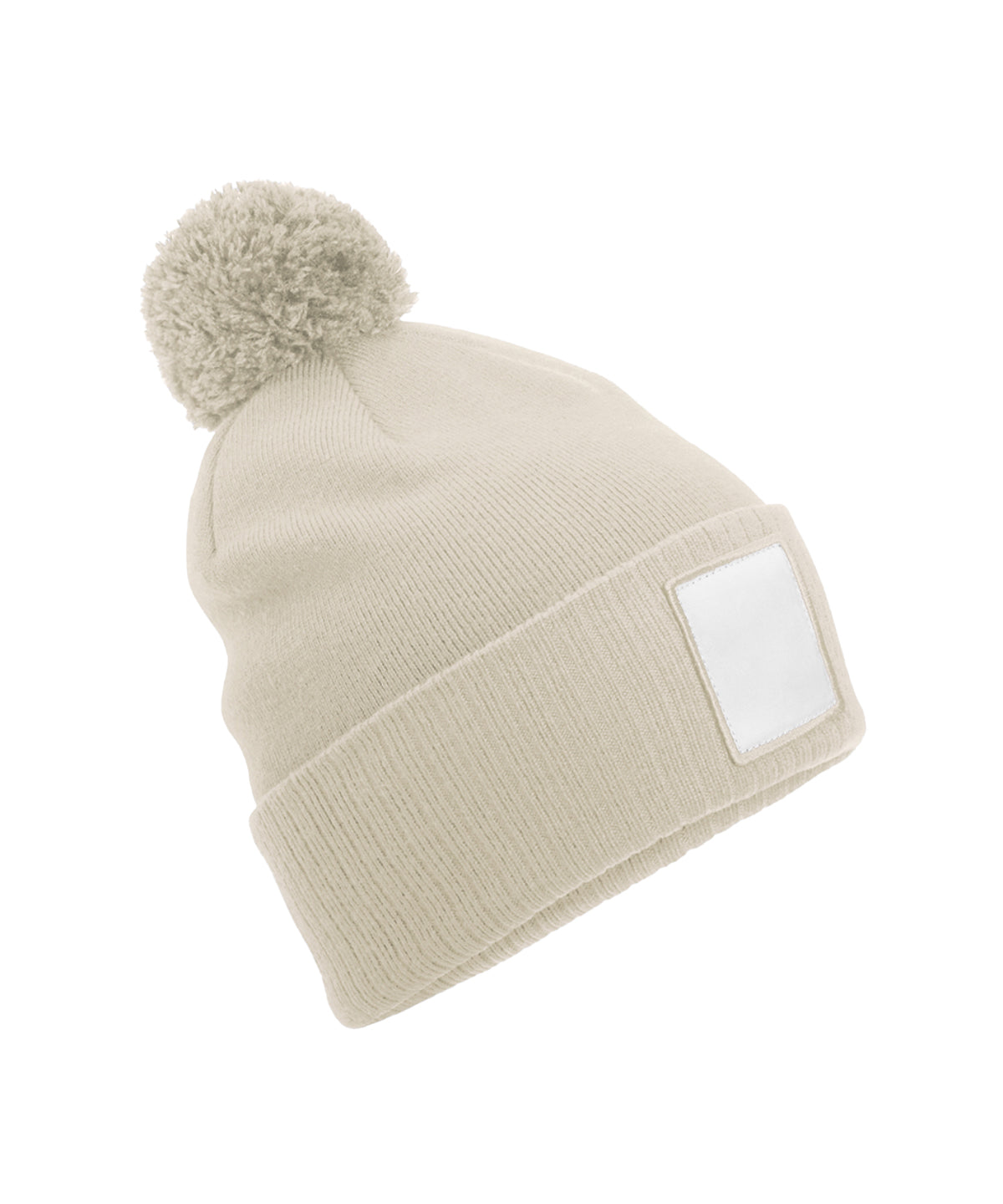 Húfa Beechfield B338R – Oatmeal/White – One size