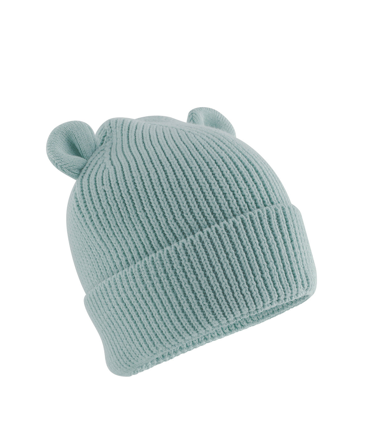Húfa Beechfield B340A – Dusty Turquoise – 12/24 Months