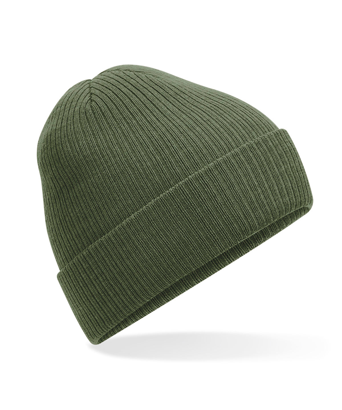 Húfa Beechfield B376R – Olive Green – One size