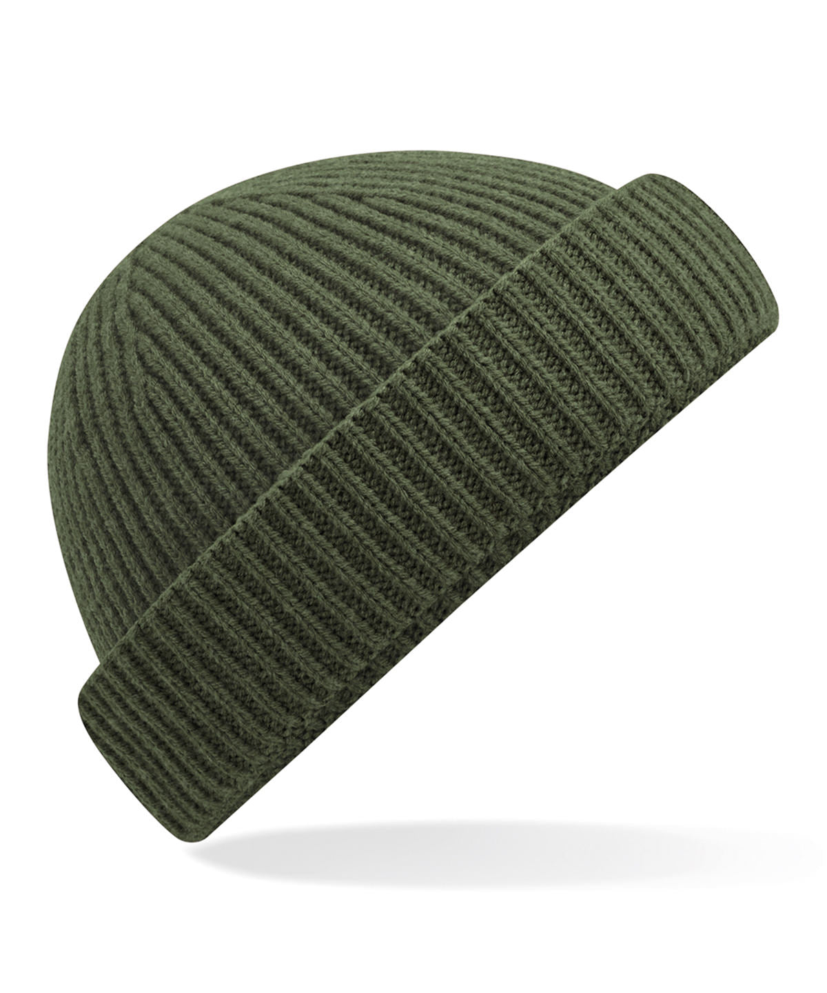 Húfa Beechfield B383R – Olive Green – One size