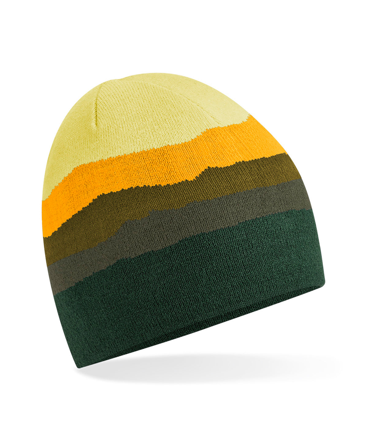 Húfa Beechfield B394R – Alpine Peaks – One size