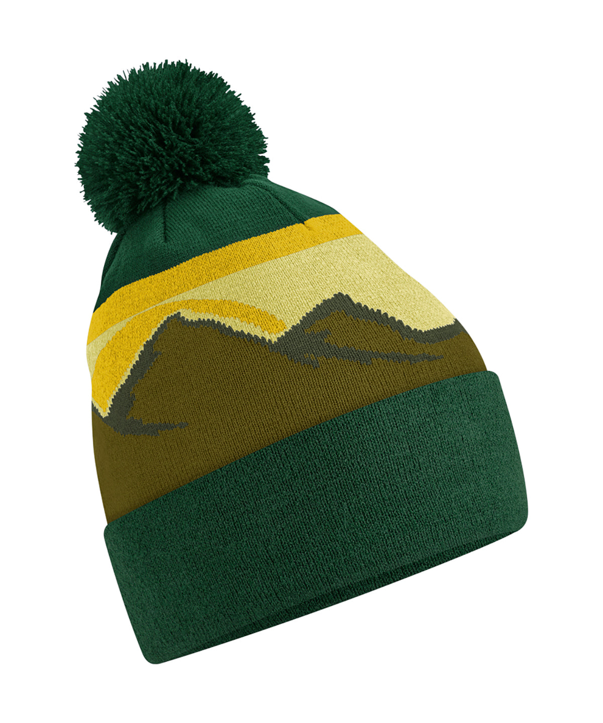 Húfa Beechfield B395R – Alpine Peaks – One size