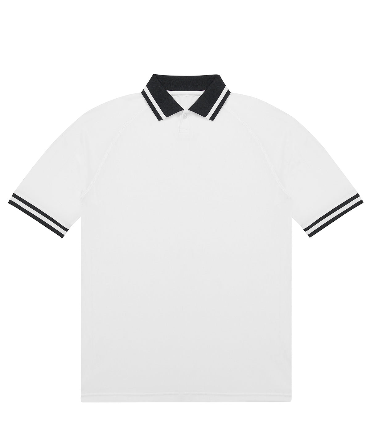 Pólóbolur B&C Collection BA032 – Hvítur – 3XL