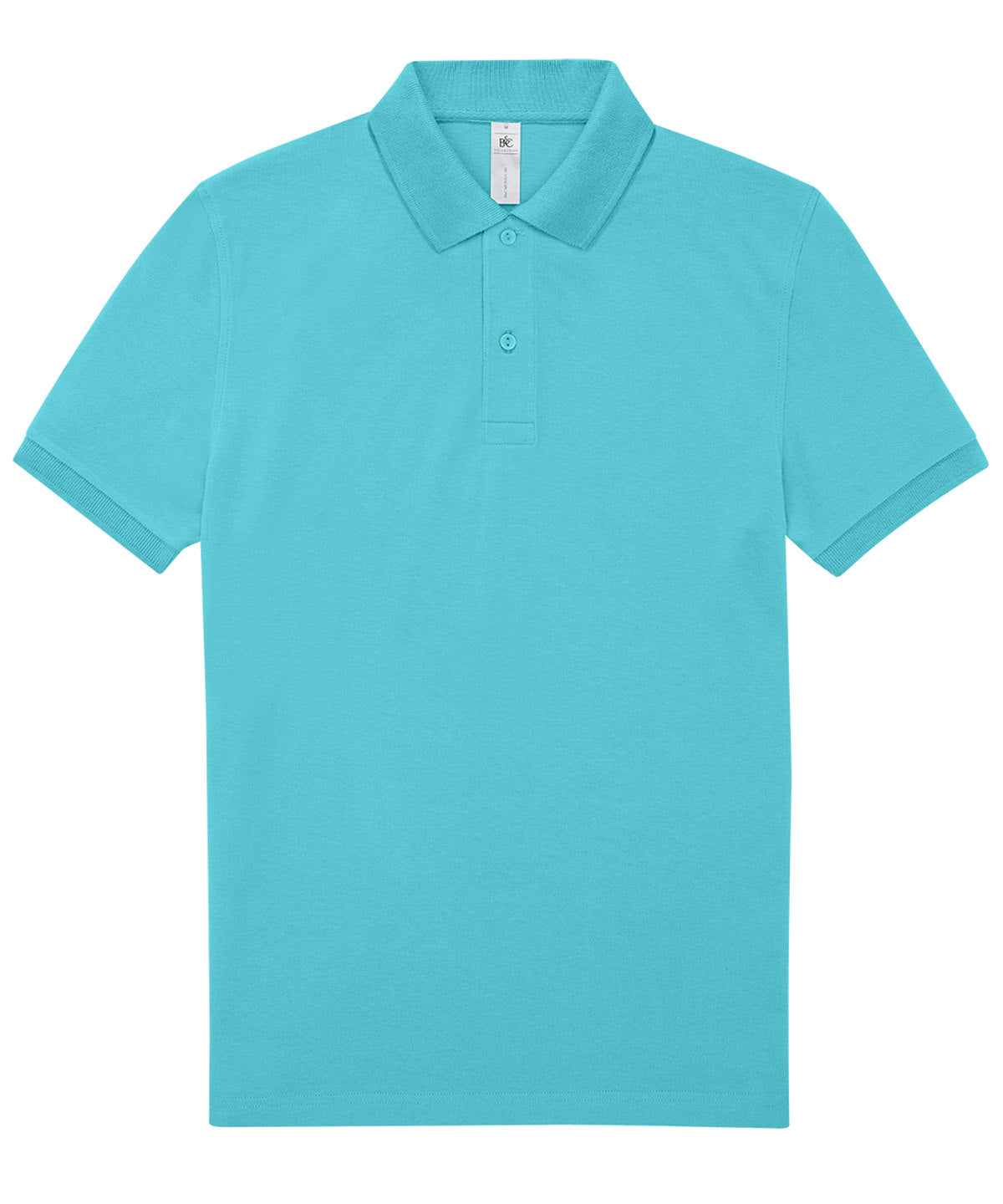 Pólóbolur B&C Collection BA261 – Meta Turquoise – 3XL