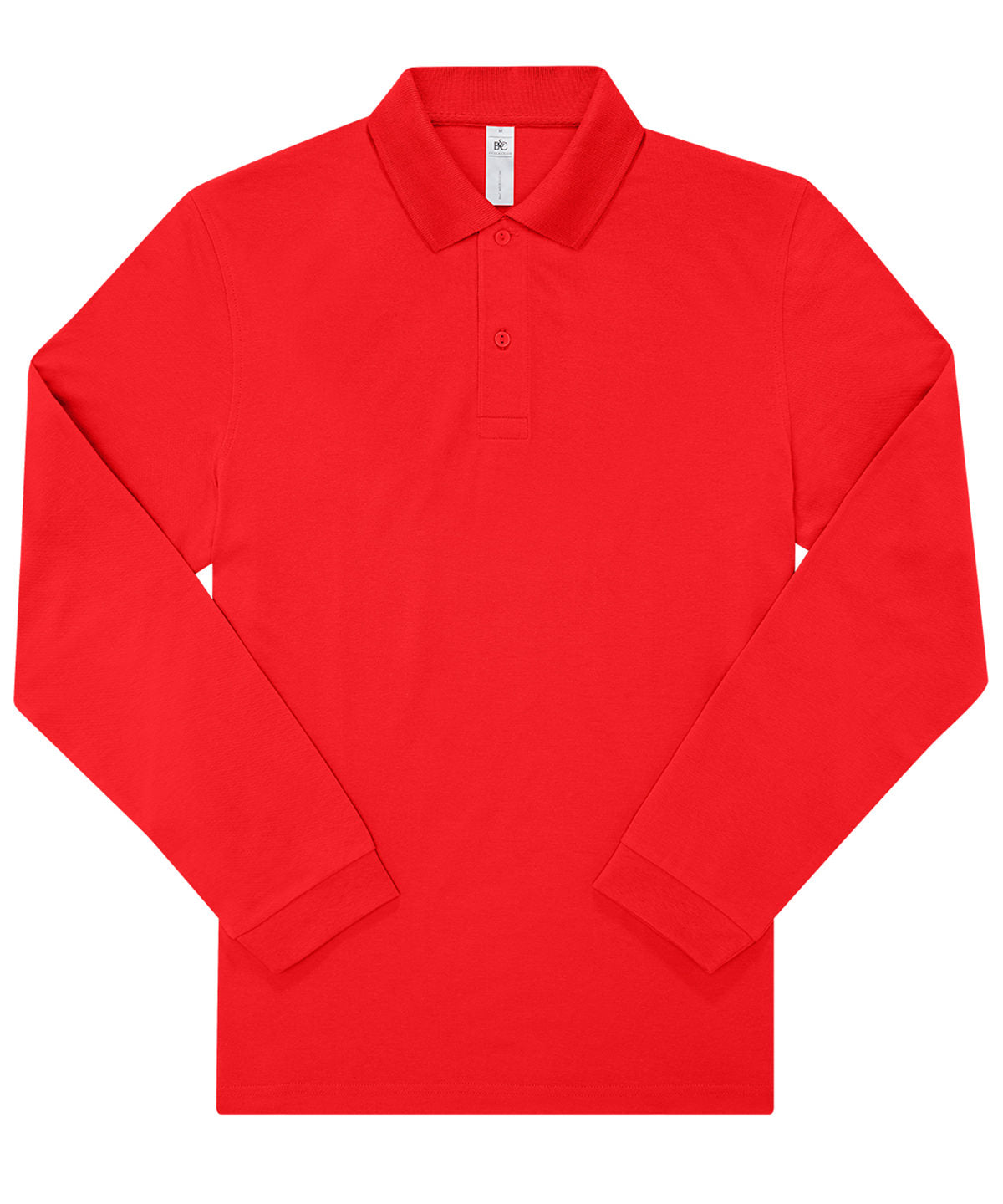 Pólóbolur B&C Collection BA262 – Rauður – 3XL