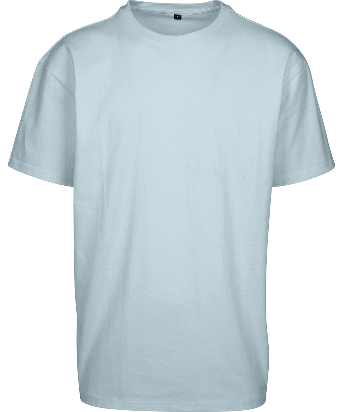 Stuttermabolur Build Your Brand Basic BB035 – Powder Blue – 5XL