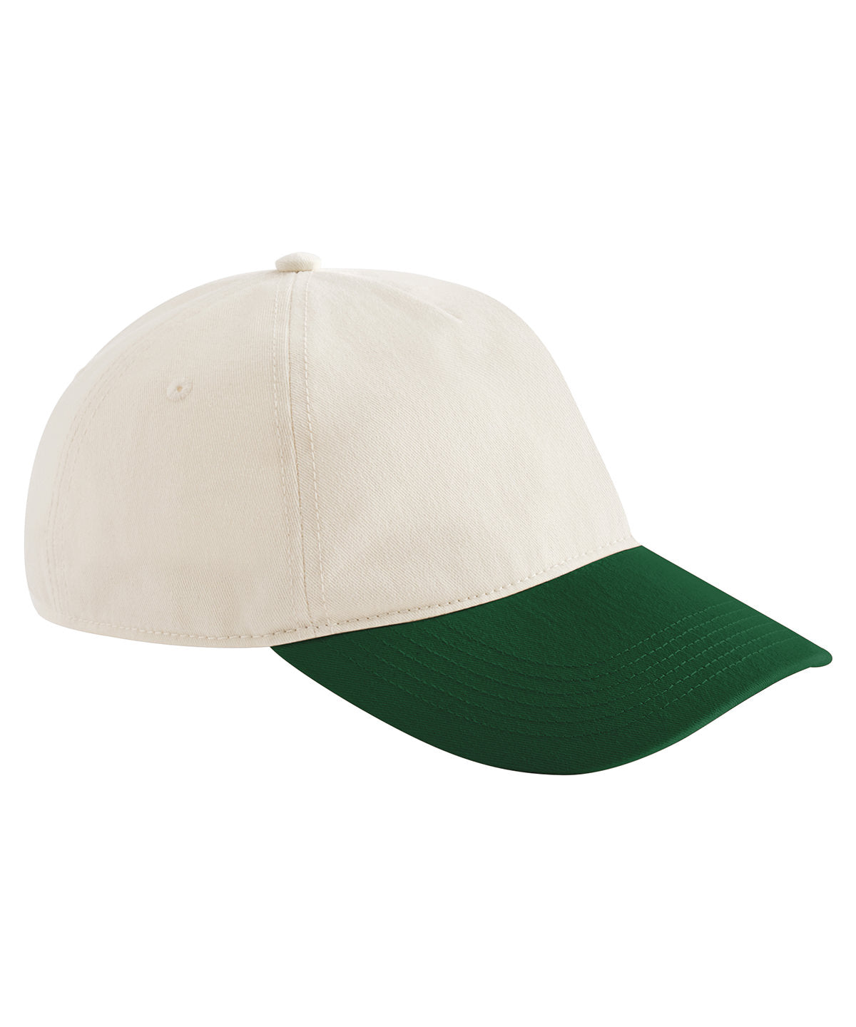 Derhúfa Beechfield BC067 – Natural/Forest Green – One size