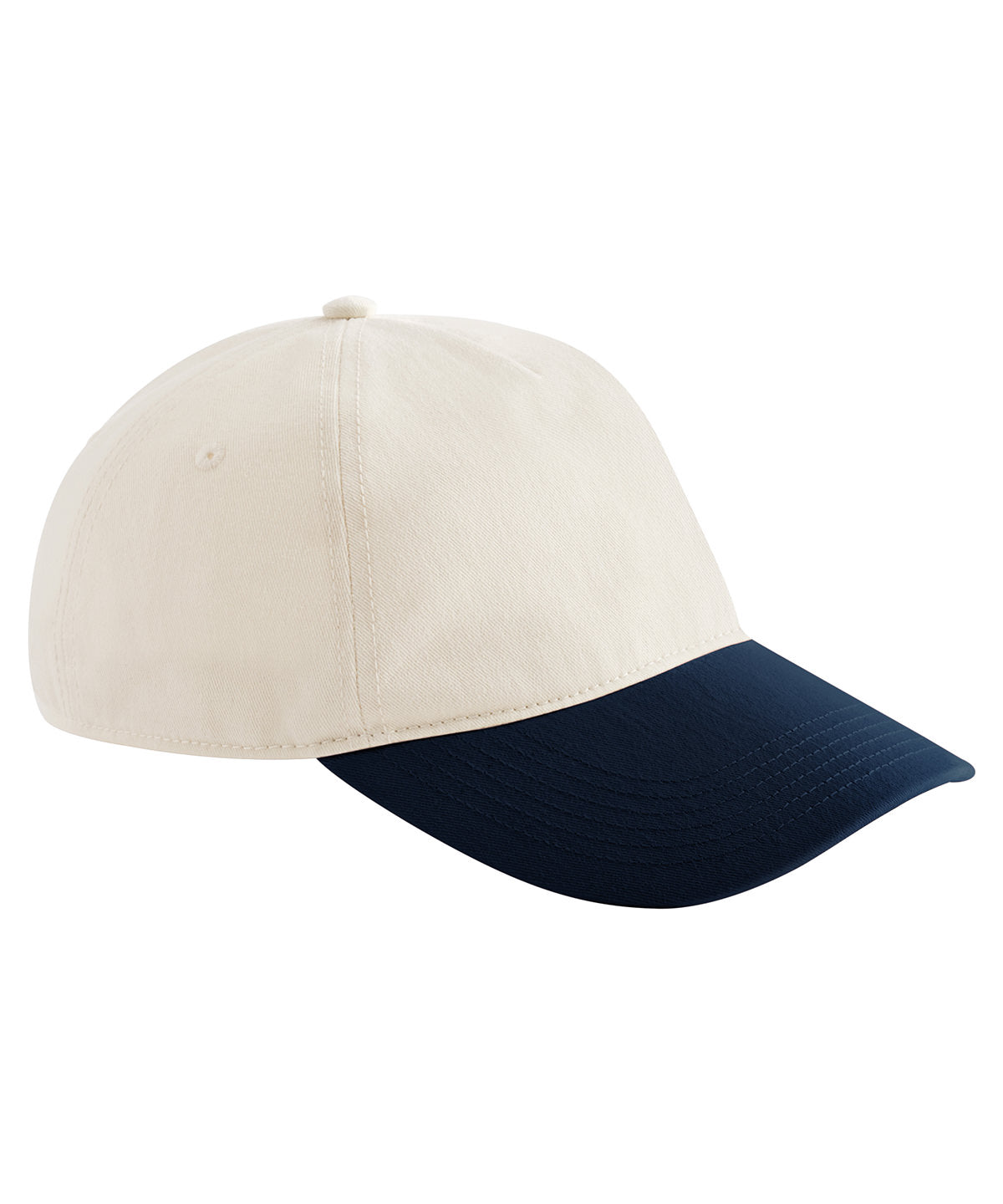 Derhúfa Beechfield BC067 – Natural/French Navy – One size