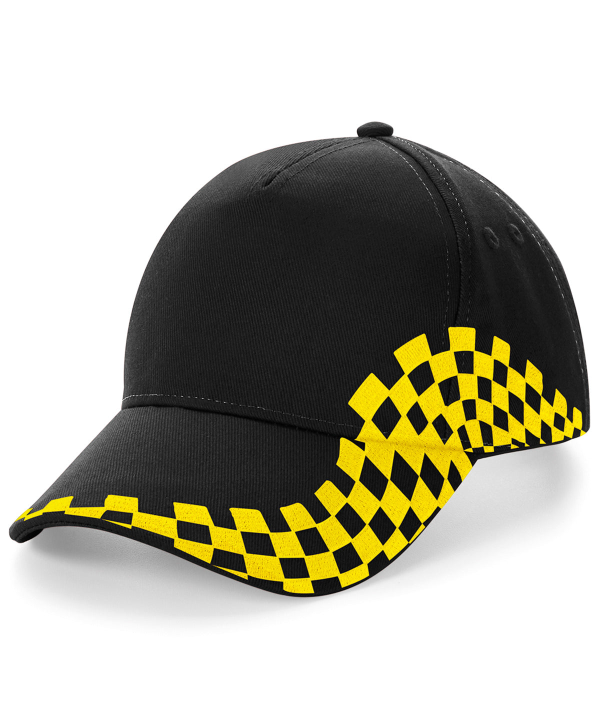 Derhúfa Beechfield BC159 – Black/Yellow – One size